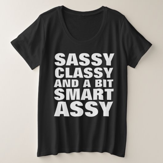 SAISISSEZ LES T-SHIRTS CLASSY & SMART ASSY PLUS TA (Design devant)