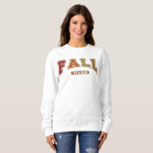 Saison Automne Sweatshirt tendance Varsity Automne (Devant entier)