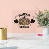 Saison citrouille Cheetah Imprimer Citrouille Auto (Mariage)