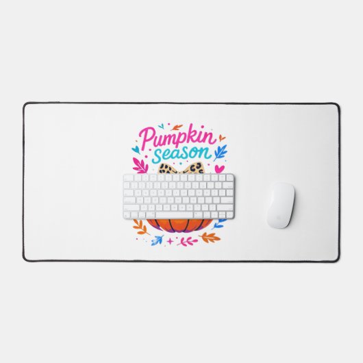 Saison citrouille Leopard Bow Design - mignon auto (Clavier et souris)
