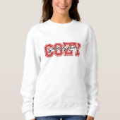 Saison cosy Joyeux Noël sweatshirt (Devant)
