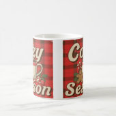 Saison Cozy | Modèle de Tasse à Café de Noël (Centre)
