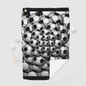 Saison de football Golf Serviette (En situation)