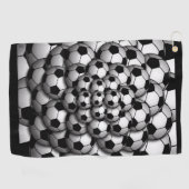 Saison de football Golf Serviette (Horizontal)