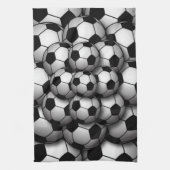 Saison de football Serviette de cuisine (Vertical)