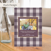 Saison de grâce | Carte photo de Thanksgiving