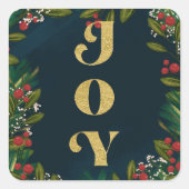 Saison de Joy Sticker Carré (Devant)