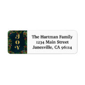 Saison de la joie Étiquette (Devant)