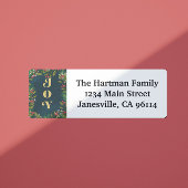 Saison de la joie Étiquette