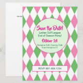 Saison de la Ligue de Golf Finale Invitation - Cus (Devant / Derrière)