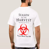 Saison de la récolte - T-shirt léger (Dos)