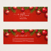 Saison de Noël d'entreprise moderne (Devant & derrière)