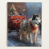 Saison de Noël du Malamute de l'Alaska (Devant)