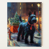 Saison de Noël du Terrier écossais (Dos)