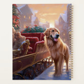 Saison de Noël Golden Retriever (Dos)
