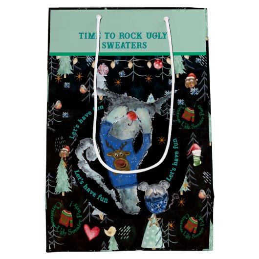 Saison de rocher HAUT SWEATERS Sac cadeau (Dos)