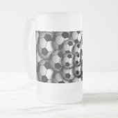 Saison de soccer Gelé Verre Beer Mug (Devant gauche)