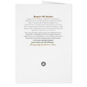 Saison de vacances : Beacon Hill - Boston MA (Dos)