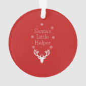 Saison de vacances, Joyeux Noël, Père Noël Helper (dos)