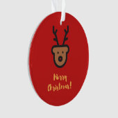 Saison de vacances, Noël, Jolie Reindeer (devant)