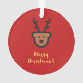 Saison de vacances, Noël, Jolie Reindeer (dos)