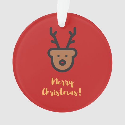 Saison de vacances, Noël, Jolie Reindeer (devant)
