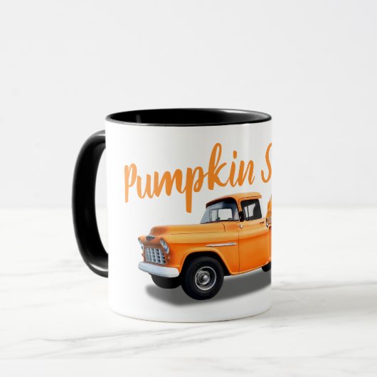 Saison des citrouilles, tasse à café (Devant gauche)
