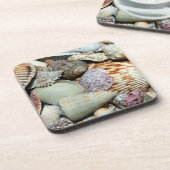 Saison d'été Dessous de verre Seashell (Côté gauche)