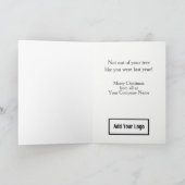 Saison d'être Jolly. Carte de Noël de l'entreprise (Intérieur)