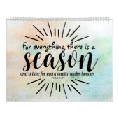 Saison du calendrier des écritures (Protection)