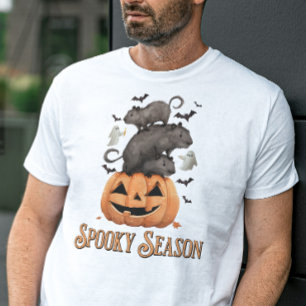 Saison éffrayante Capybara Halloween Funny T-shirt