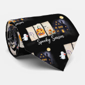 Saison éffrayante Halloween Cravate (Roulé)