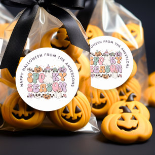 Saison éffrayante Halloween Super Sticker sac de t
