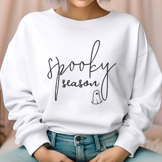 Saison éffrayante Halloween Sweatshirt pour les fe