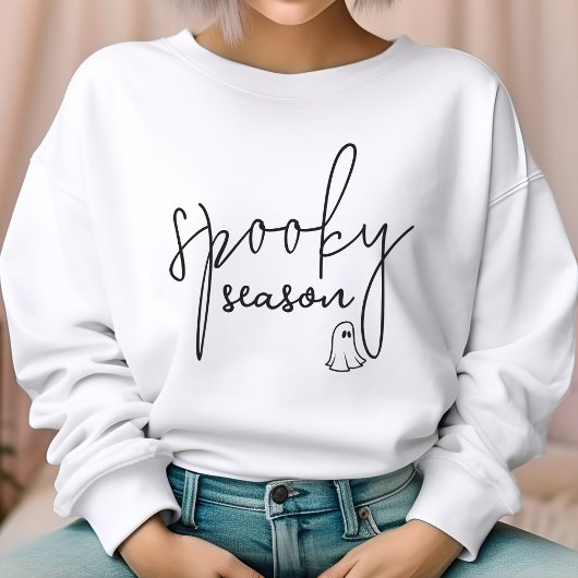 Saison éffrayante Halloween Sweatshirt pour les fe