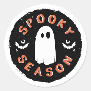 Saison éffrayante - Sticker Halloween