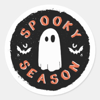 Saison éffrayante - Sticker Halloween