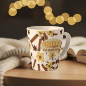 Saison Eggnog Personnalisé Cosy Latte Mug