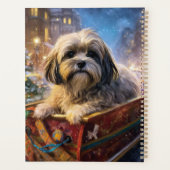 Saison Festive de Noël de Lhasa Apso (Dos)
