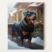 Saison festive de Noël de Rottweiler (Dos)