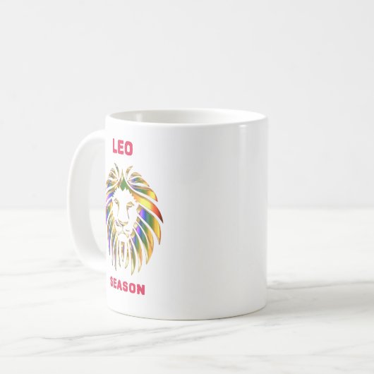 Saison Leo Cafe Mug (Devant gauche)