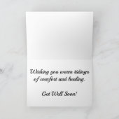 “ Saison Morose ” Carte de Bon Rétablissement (Intérieur)