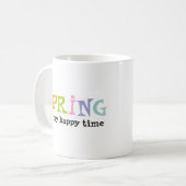 saison printemps heureux heure café tasse (Devant gauche)