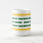 Saison Taurus Café Mug (Centre)