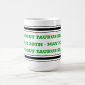 Saison Taurus Café Mug (Centre)