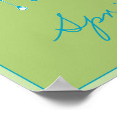 Saisons : Affiche de printemps (Coin)