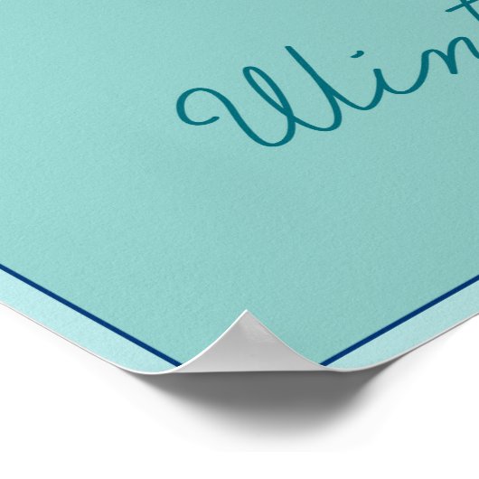 Saisons : Affiche d'hiver (Coin)