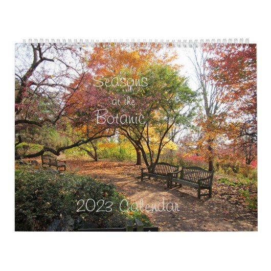 Saisons au Calendrier Botanique 2023 (Protection)