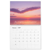 Saisons de Lumière – Calendrier mural Nature & Ins (Feb 2027)