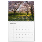 Saisons de Lumière – Calendrier mural Nature & Ins (Mar 2027)
